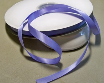 Double Face Lavender Satin Ribbon-3/8" (10mm)- 10 yds