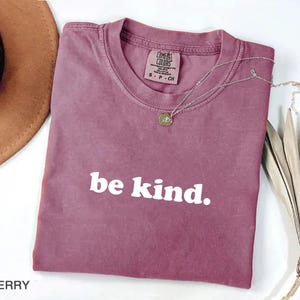Comfort Colors® Cute Be Kind Shirt, Teacher Kindness Shirt, Choose Kindness Shirt, Back to School Shirt, Elementary School Teacher Shirt