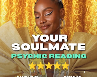 Soulmate Psychic Reading - Love Psychic Reading, Detailed Love Reading, Twin Flame, Love Prediction, Future Husband, Future Wife, Same Hour