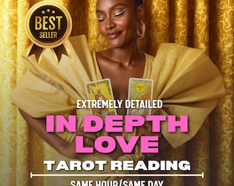 Love Reading In-Depth - Fast Psychic Reading, Same Hour, Tarot Love Reading Love Psychic, Love Tarot, Will My Ex Come Back To Me?, Medium