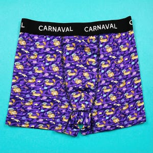Astronaut Katze Boxer Briefs • Herren Unterwäsche Bio-Baumwolle • Geschenk für Katzenliebhaber • Junggesellenabschied Geschenk • Tiermuster Boxer • Lustiges Geschenk