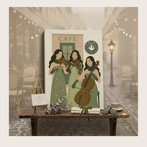 ヨーロッパ式刺繍絵タペストリー: The Violinist Violinist Painting - Etsy