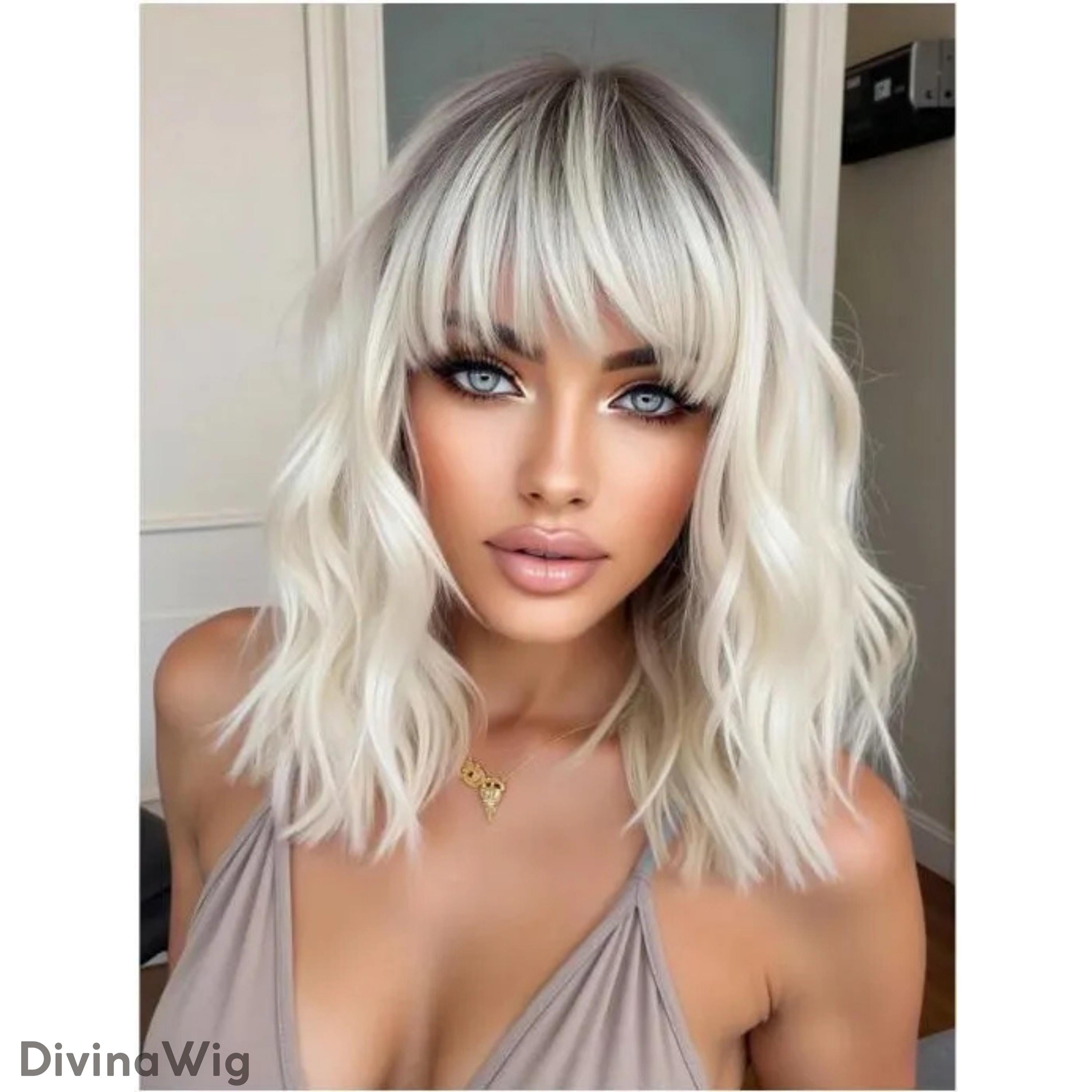 Dark Roots Ombre Wig - Etsy