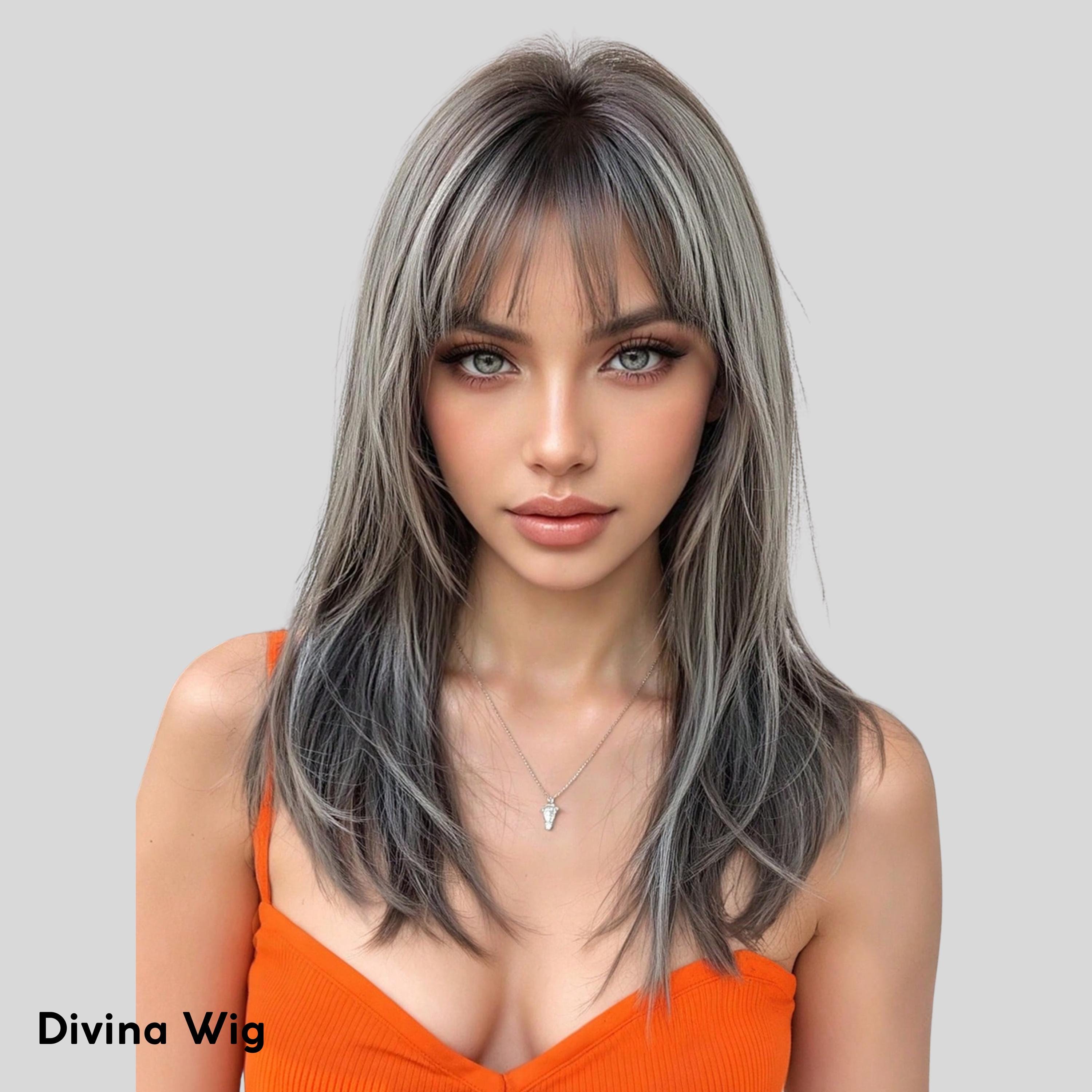 Silver Shag Wig - Etsy display picture 2