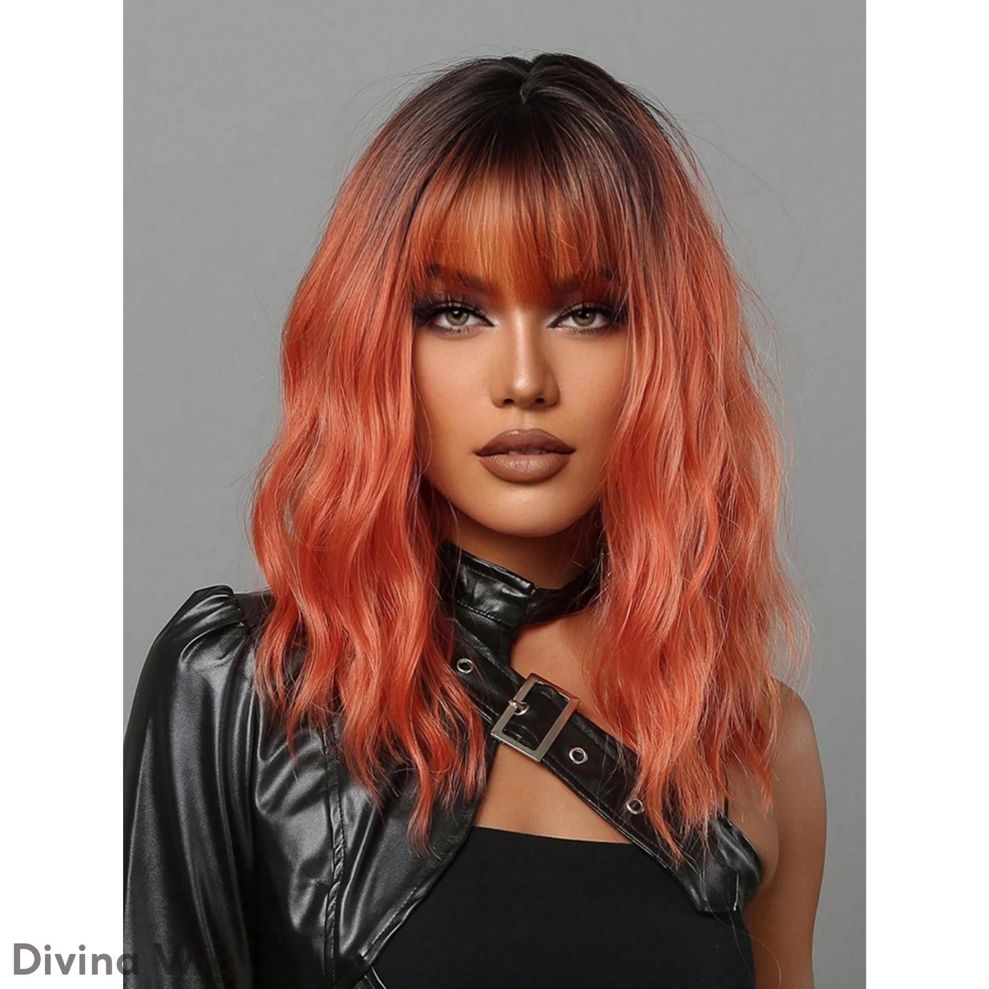 Ombre Copper Wig - Etsy