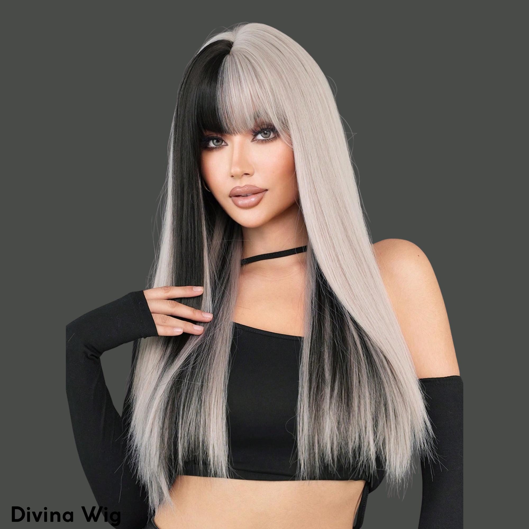 Split Dye Wig Bangs - Etsy display picture 1
