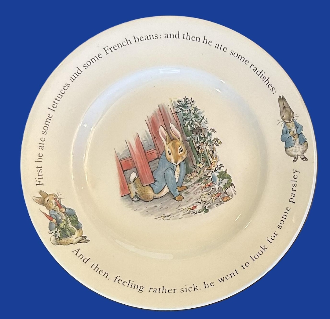 Vintage Porcelain Peter Rabbit Tea Set – 20-piece Storybook Collection ...
