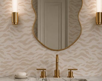 Coastal Ocean Wallpaper – Nautical Peel & Stick, Traditional or Pre-Pasted Wall Covering in Custom Colors