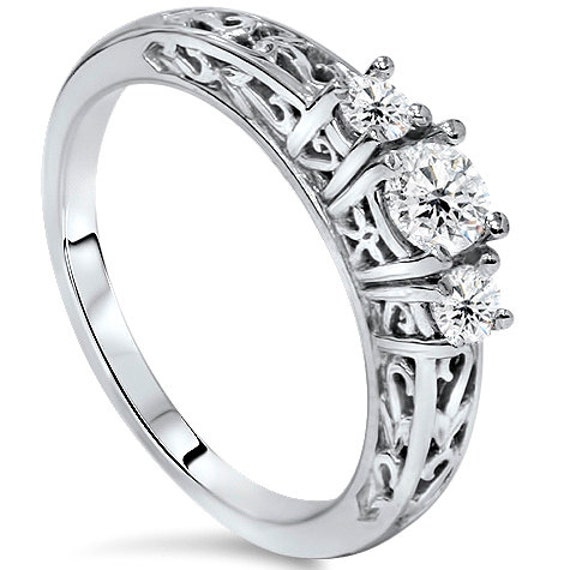 Contemporary Diamond Ring