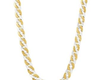 P3 POMPEII3 Mens Cuban 14k Gold (72gram) or Platinum (115gram) 7.5mm Link Chain Necklace 22"