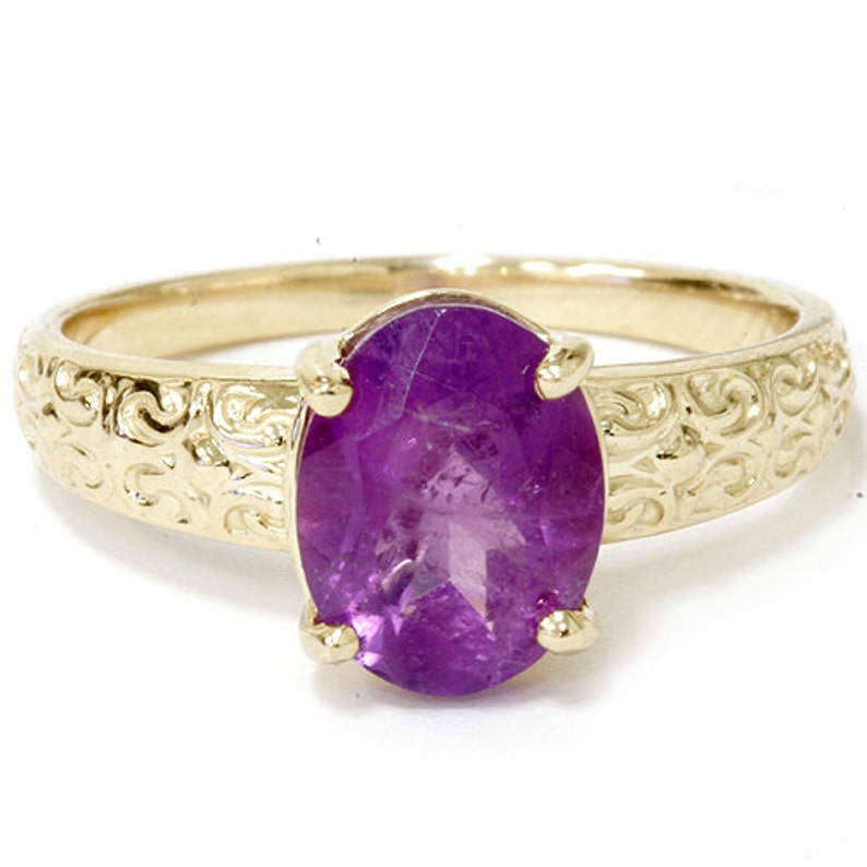 amethyst engagement ring vintage amethyst engagement ring vintage