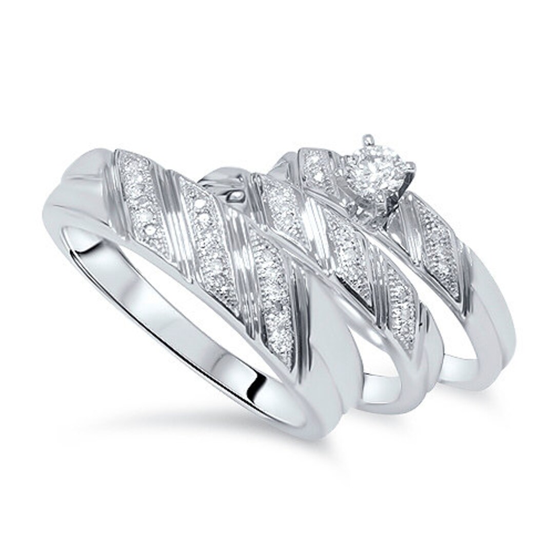 His and 2024 hers diamond rings