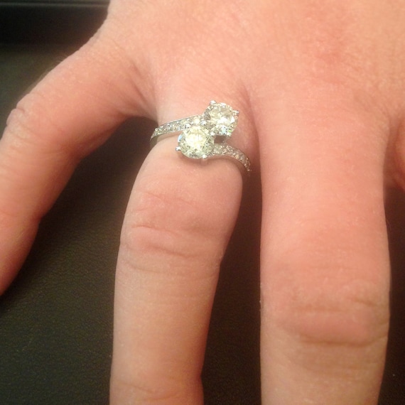 The ever us hotsell two stone ring