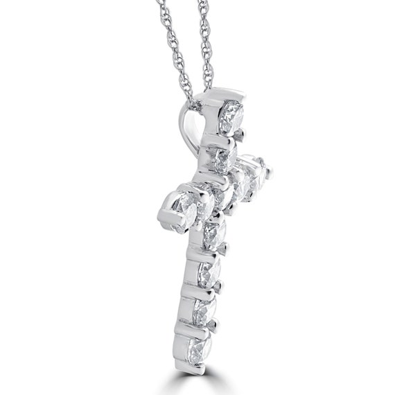 14k white on sale gold womens necklace