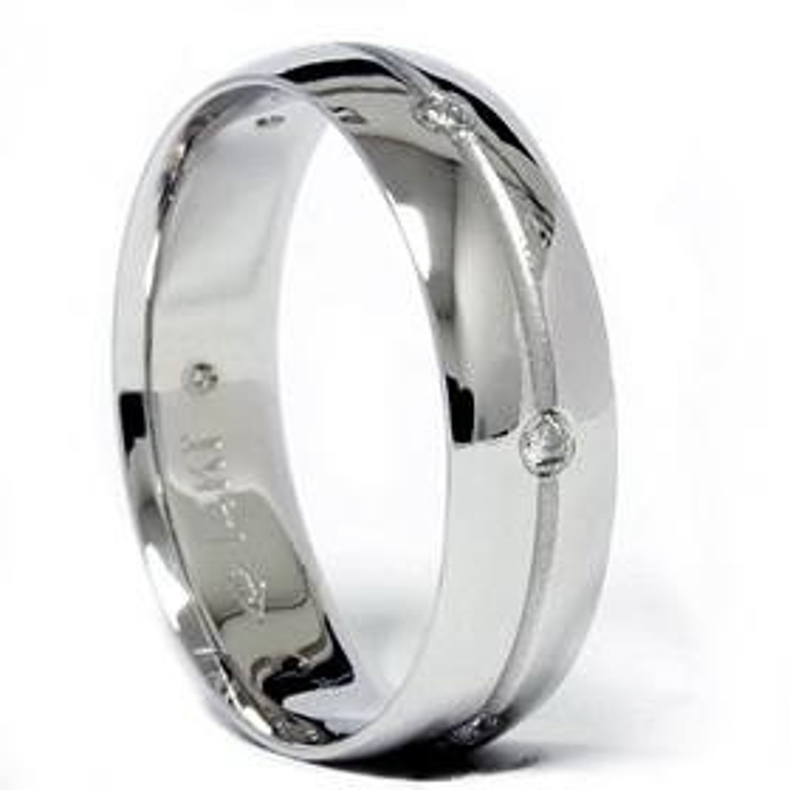 Mens Diamond 14K Diamond 14K White Gold Wedding Band Ring - Etsy Mens Diamond 14K Diamond 14K White Gold Wedding Band Ring - Etsy