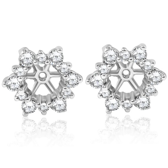 PIAGET Sunlight 18k Rose Gold Diamond Earring Jackets | Neiman Marcus