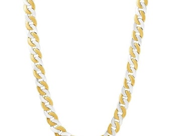 P3 POMPEII3 Mens Cuban 14k Gold (72gram) or Platinum (115gram) 7.5mm Link Chain Necklace 22"