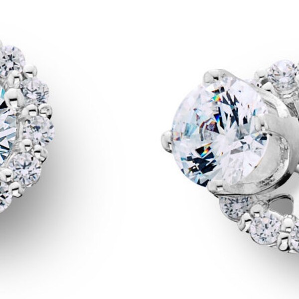 Earring Jackets for Diamond Studs Etsy