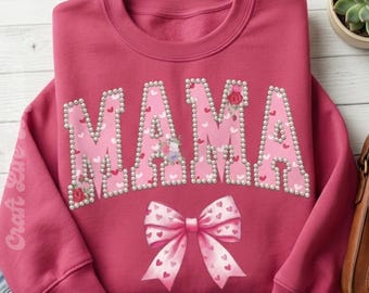 Mamá Lazo Rosa Día de la Madre Png, Mamá Coqueta Png, Día de la Madre Png, Mamá Lazo Varsity Png, Mamá Flor Silvestre Png, Mamá Png, Regalo para Mamá