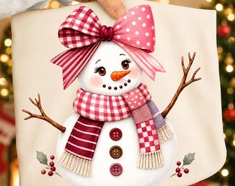 Christmas Snowman PNG, Leopard Bow Snowman, Christmas PNG, Winter Holiday Sublimation, Coquette Christmas PNG, Xmas Digital Download