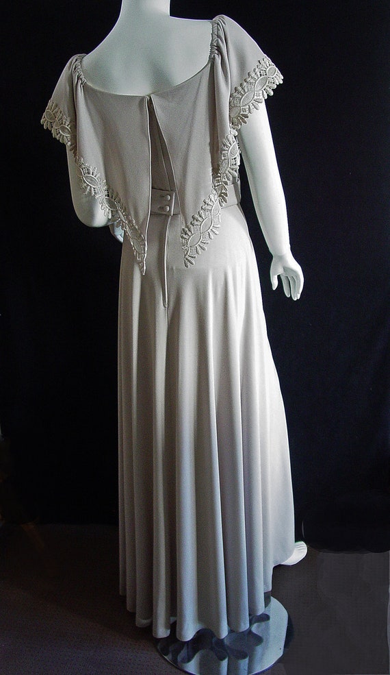 Lilli Diamond Lined Formal Vintage Dress Venice La