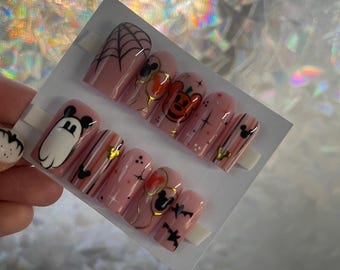 Halloween gruselige Maus-Geist-Klebe-Nägel von Disney