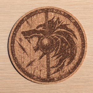 Viking Cork Coasters – 33 Norse Symbols | Customizable Set of 2, 4, 6, or 8 (+ Bottle Opener Option) | Viking Gift & Decor Idea image 19