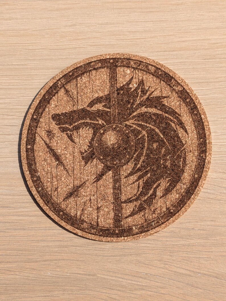 Viking Cork Coasters – 33 Norse Symbols | Customizable Set of 2, 4, 6, or 8 (+ Bottle Opener Option) | Viking Gift & Decor Idea image 19