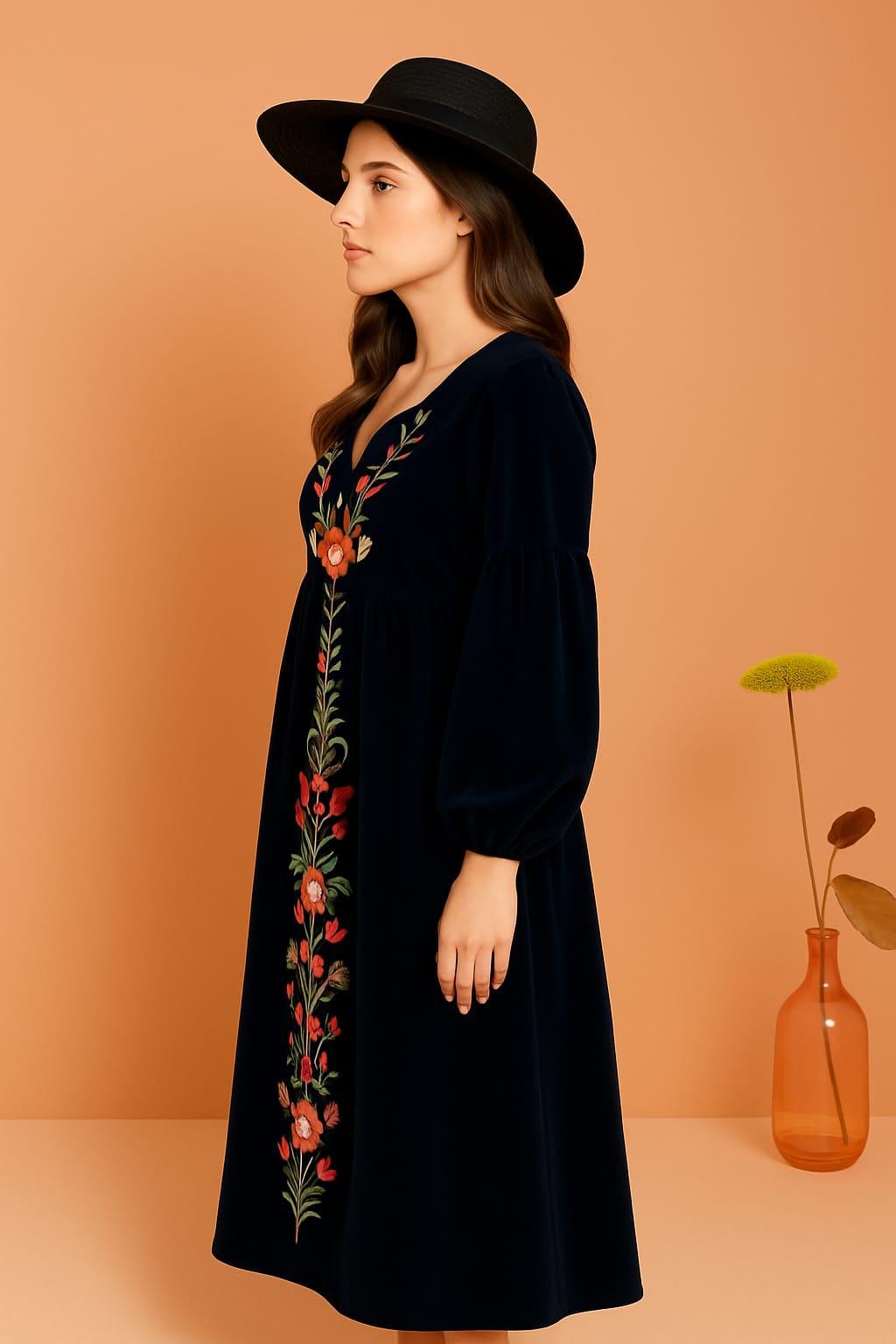 velvet boho maxi dress Velvet Holiday Maxi Dress Red / Large