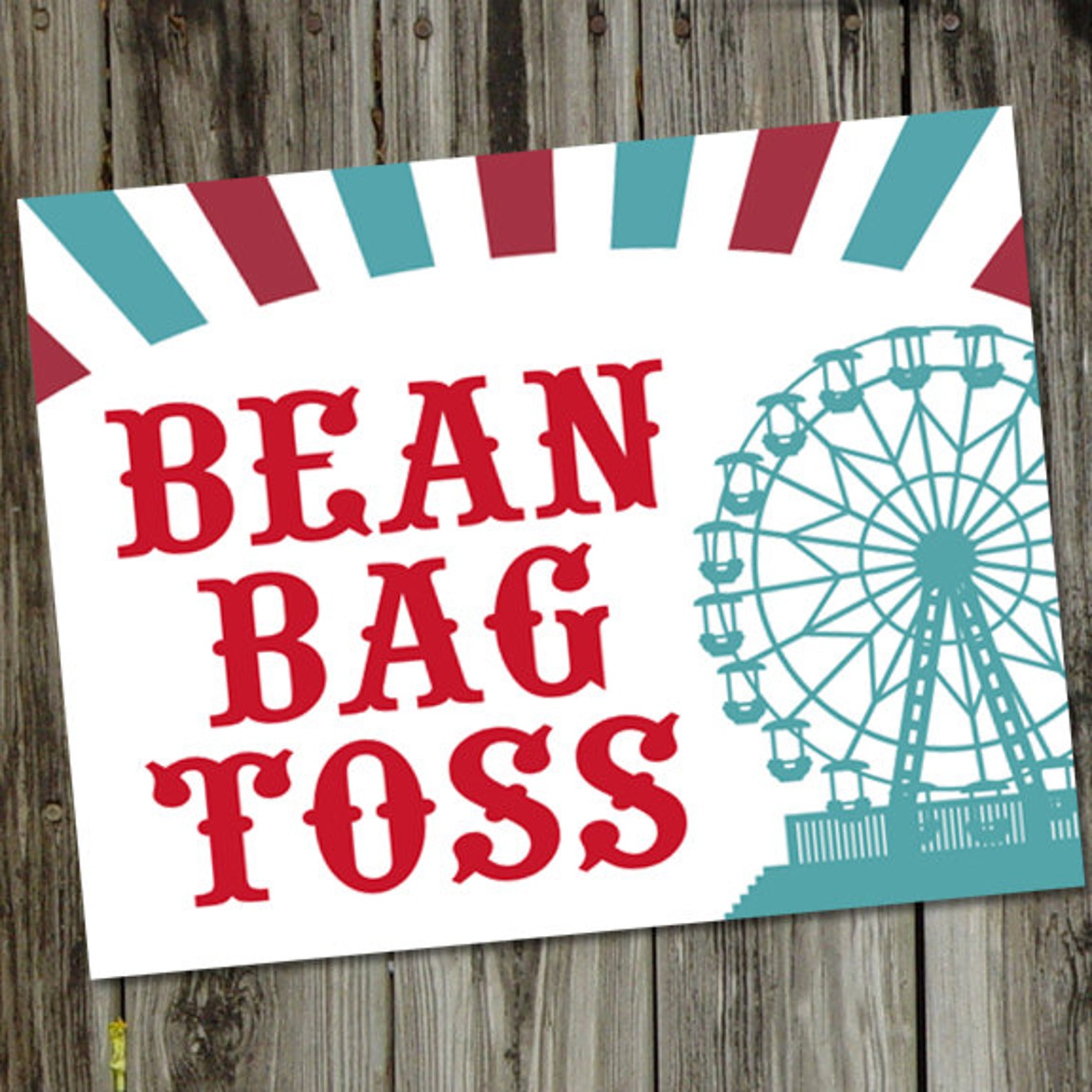 County Fair Party Signs, County Fair Birthday, County Fair Party Decor ...