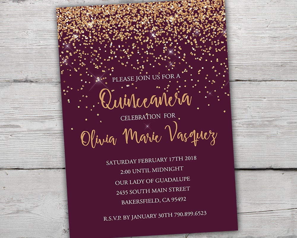 Gorgeous image pertaining to printable quinceanera invitations Adorable image for printable quinceanera invitations