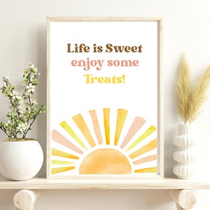 Editable First Trip Around The Sun Party Signs | 1st Birthday You Are My Sunshine Party Decor | Sunshine Party Decorations Corjl