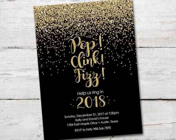 new years eve invitation new years eve new years party invitation new years party invitation