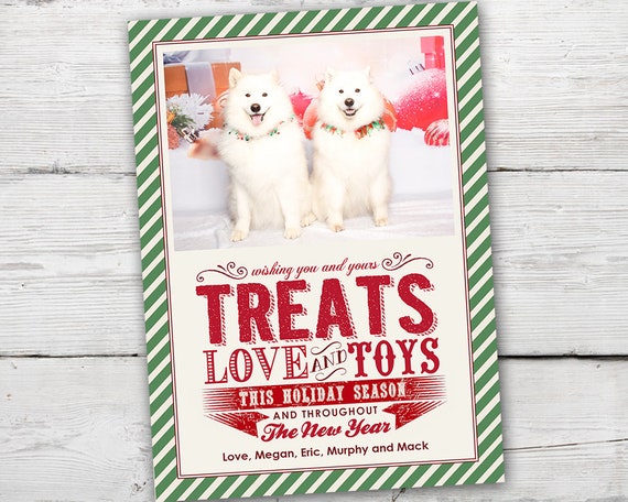 Pet Holiday Cards Pet Christmas Card Christmas Card PRINTABLE Family Christmas Card Photo Family Holiday Card Pet Holiday Card Il_570xn