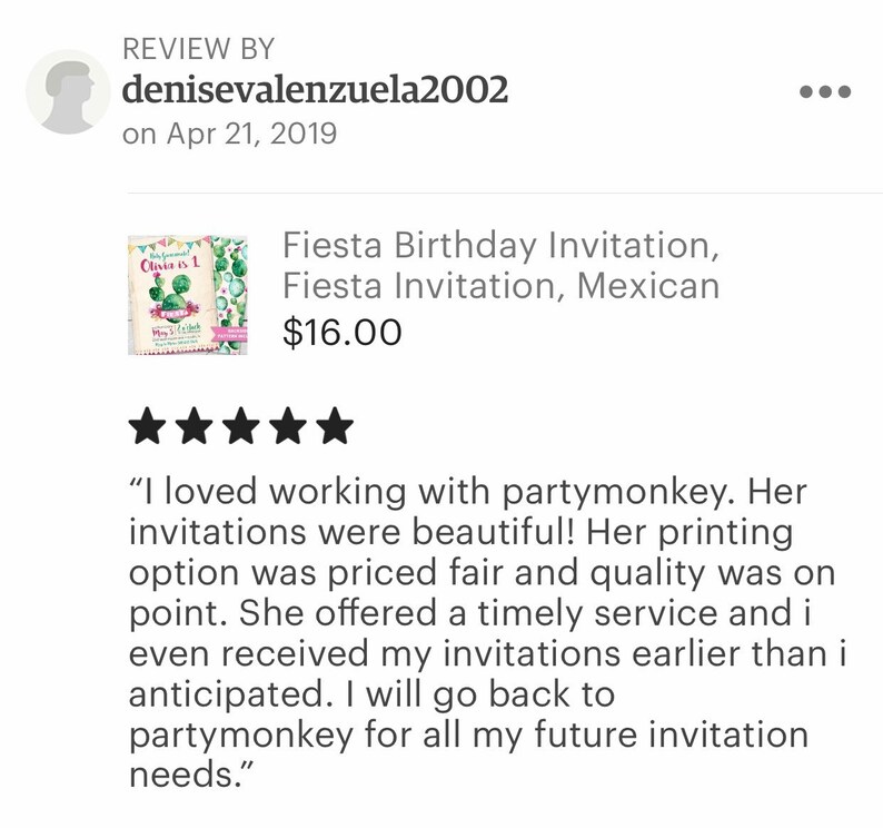Peut inclure: Une invitation d'anniversaire Fiesta avec des illustrations de cactus et le texte "Olivia is L". L'invitation fait partie d'une f&ecirc;te sur le th&egrave;me mexicain. L'avis de denisevalenzuela2002 du 21 avril 2019 attribue cinq &eacute;toiles au produit.