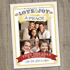 Tarjeta de Navidad, tarjeta de fotos de Navidad, tarjeta de Navidad con foto, tarjeta navideña, tarjeta de Navidad digital, tarjeta navideña imprimible