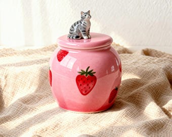 Urna de cerámica personalizada para gatos, hecha a mano, para cenizas de mascotas, con pintura personalizada a partir de fotos, recuerdo conmemorativo para gatos, regalo de duelo.