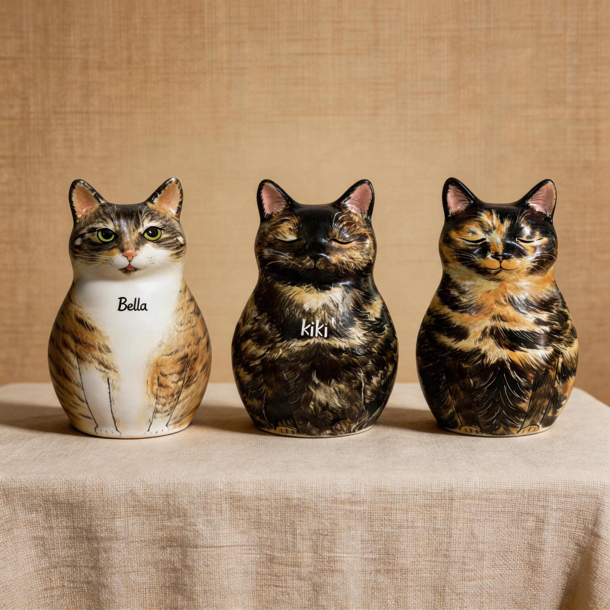 Porcelain cat light - Etsy 日本