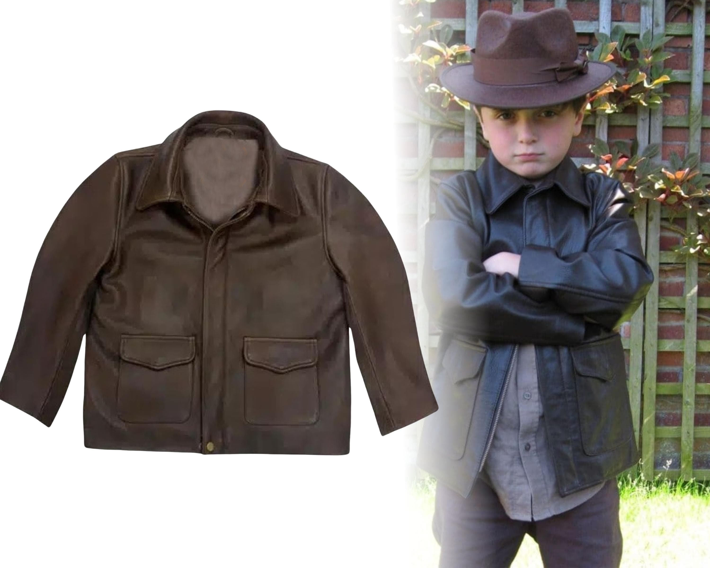 Vintage childrens leather jacket - Etsy 日本