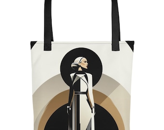 Art Deco Tote Bag – Arch of Light | Deco Dreams Collection