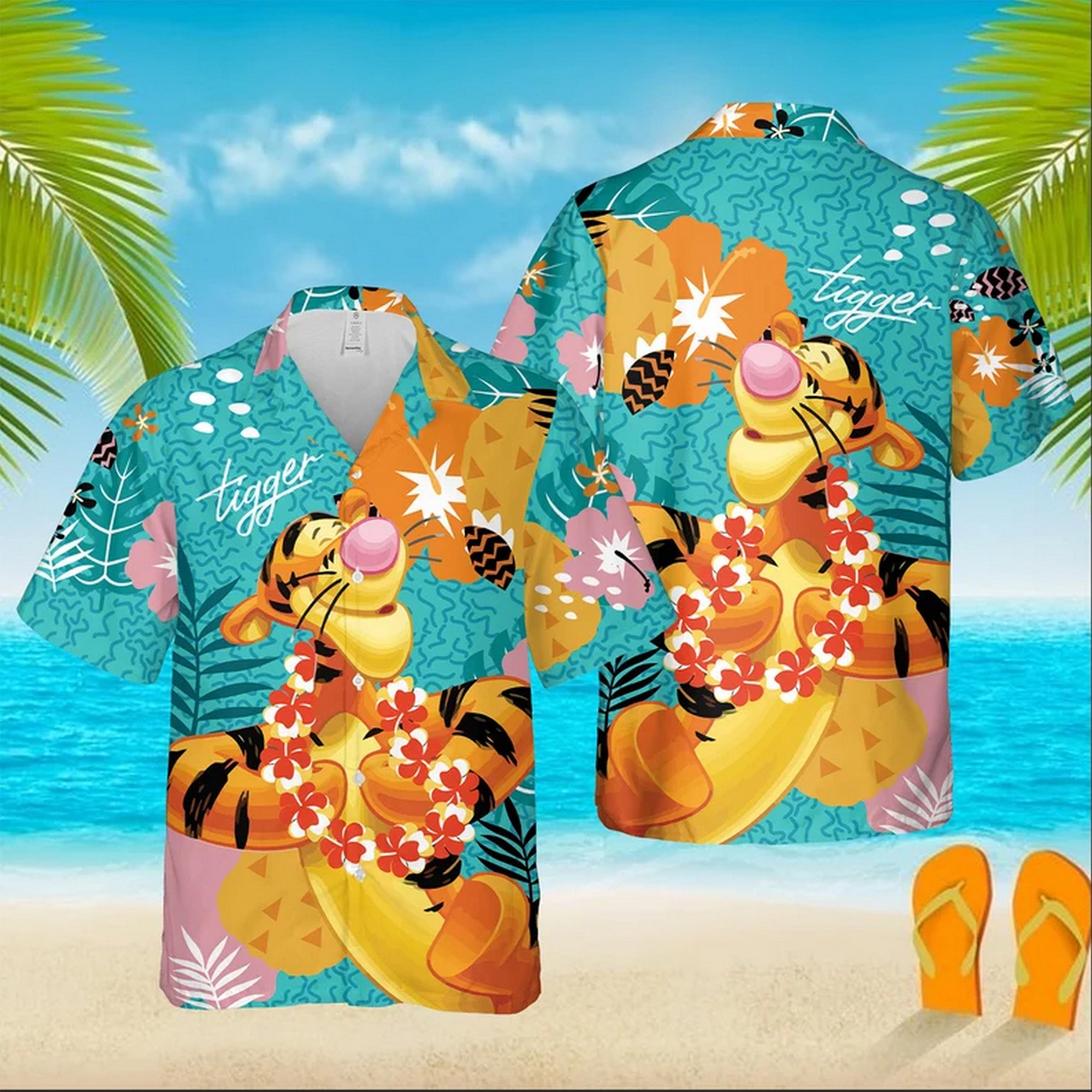 Tigger Winnie the Pooh Disney Summer Hawaiian Shirt