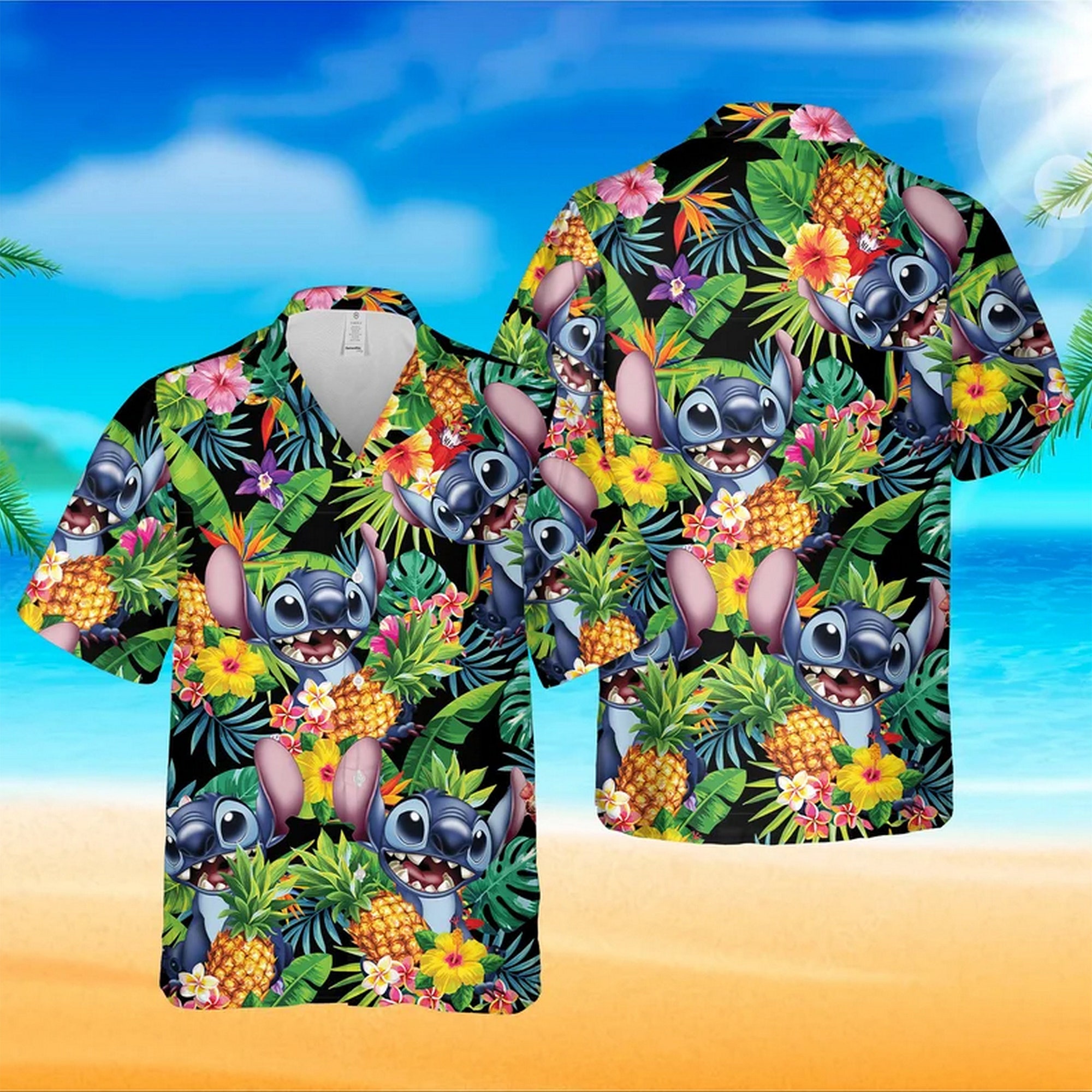 Stitch Disney Hawaiian Shirts Stitch Disney Hawaiian Shirts