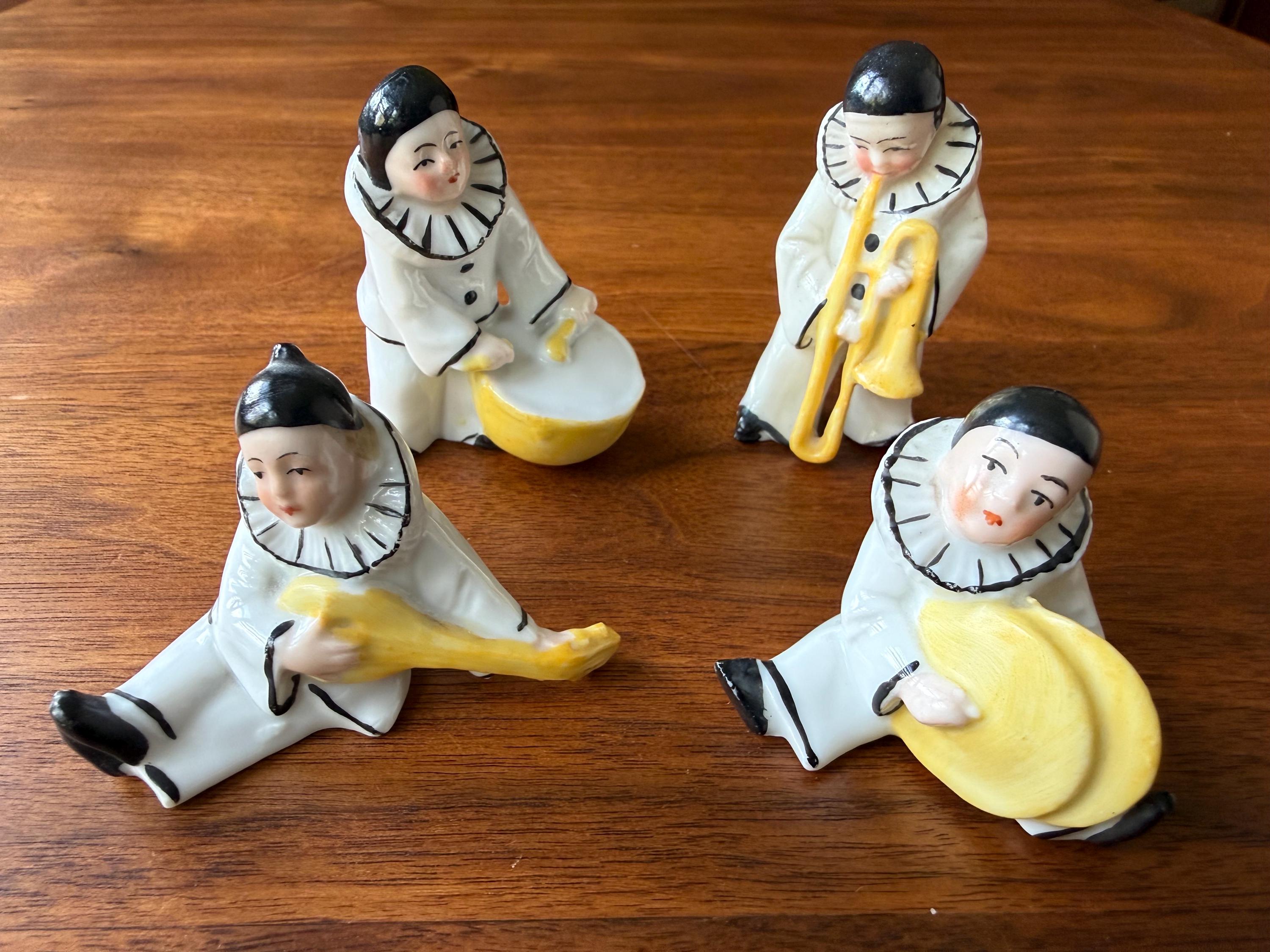 Vintage Pierrot Figurine - Etsy