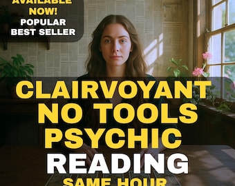 Same Hour No Cards Clairvoyant Reading, Accurate Psychic Reading, Psychic Medium ,Honest Love Reading, Spiritual Advices,Psychic Predictions