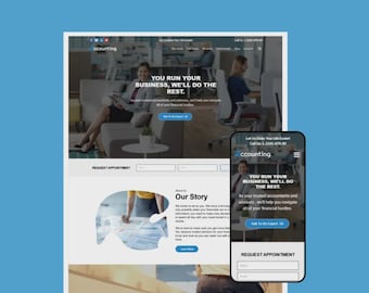 Accounting Pro: Tema de contabilidad para WordPress / Plantilla Elementor