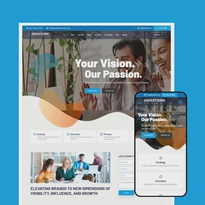 Advertising Agency WordPress Theme | Elementor Template