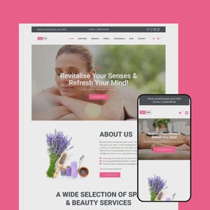 DaySpa – Tema de WordPress / Plantilla para spa, salón y bienestar