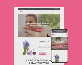 DaySpa – Tema de WordPress / Plantilla para spa, salón y bienestar