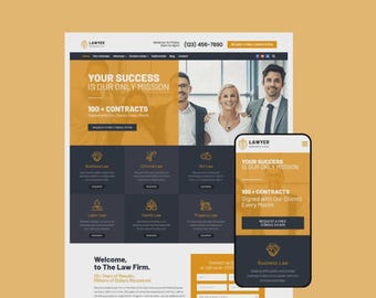 Lawyer Pro – Law Firm WordPress Theme | Elementor Template