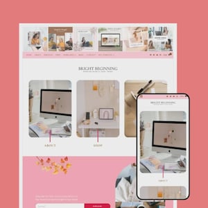 Strahlender Anfang – Elementor WordPress Theme | Blog & Store Template